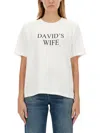 Victoria Beckham Smiling On The Inside Cotton T-shirt In White