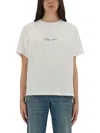 Victoria Beckham Womens White - Chic No Text-print Relaxed-fit Cotton-jersey T-shirt Xs In White