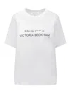 VICTORIA BECKHAM VICTORIA BECKHAM T-SHIRT SLOGAN