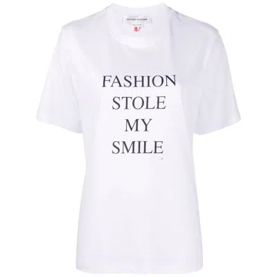 VICTORIA BECKHAM T SHIRTS WHITE