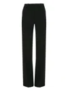 Victoria Beckham Tailored Straight Leg Trousers In Black