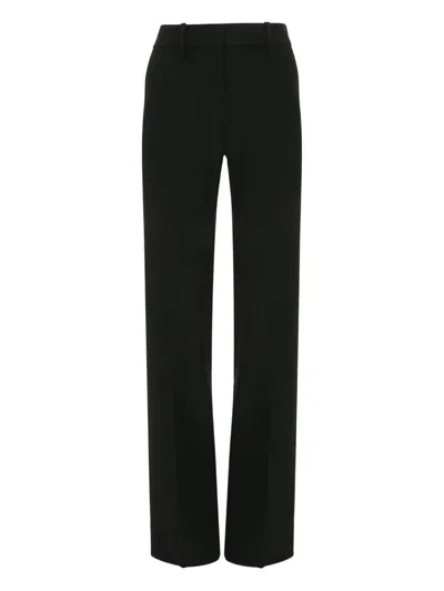 Victoria Beckham Tailored Straight Leg Trousers Clothing In Black