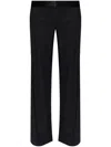 Victoria Beckham Tailored Trousers In Black