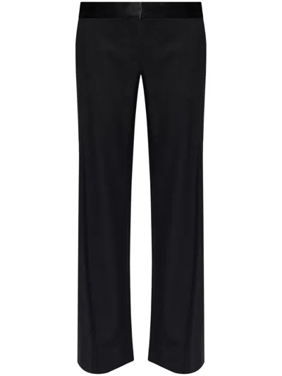 Victoria Beckham Tailored Trousers In Black