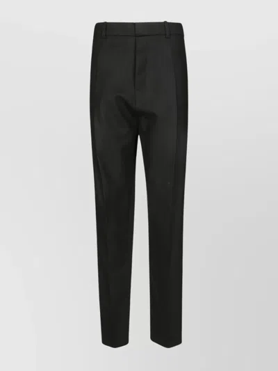 Victoria Beckham Vb Straight-leg Tailored Trousers In Black