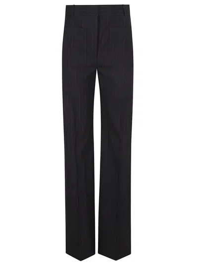 VICTORIA BECKHAM VICTORIA BECKHAM TAILORED TROUSERS WITH SUBTLE PINSTRIPES
