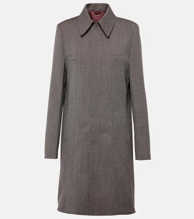 VICTORIA BECKHAM TAILORED VIRGIN WOOL COAT
