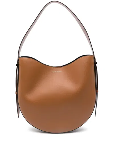 Victoria Beckham The Dia Shoulder Bag In Brown