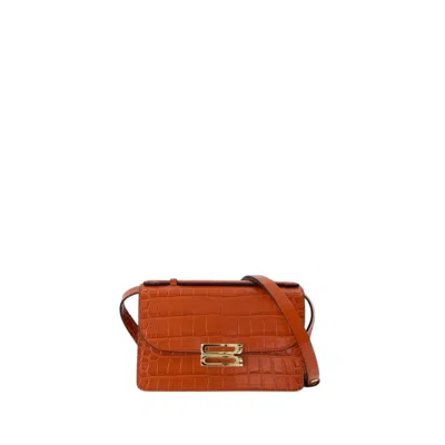 VICTORIA BECKHAM VICTORIA BECKHAM THE MINI DORIAN CROSSBODY - LEATHER - RED