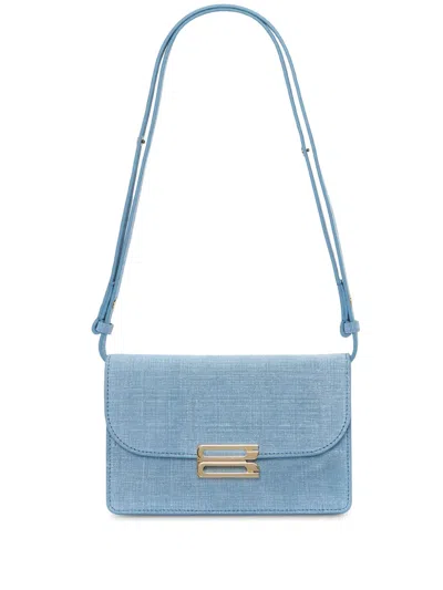 Victoria Beckham The Nano Dorian Shoulder Bag In Blue