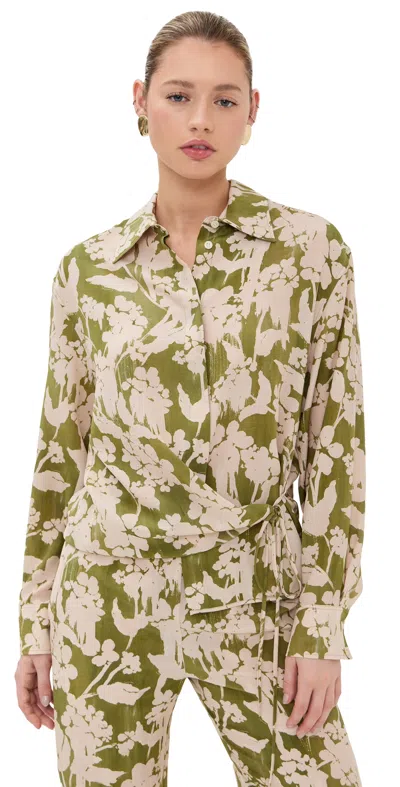 Victoria Beckham Tie-detail Blouse Parakeet/blush