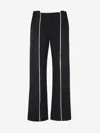 Victoria Beckham Tiered Waist Pants In Black