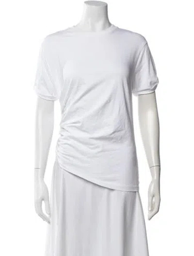 Pre-owned Victoria Beckham Tilly Crew Neck T-shirt In White