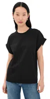 Victoria Beckham Tilly Cotton Jersey T-shirt In Black