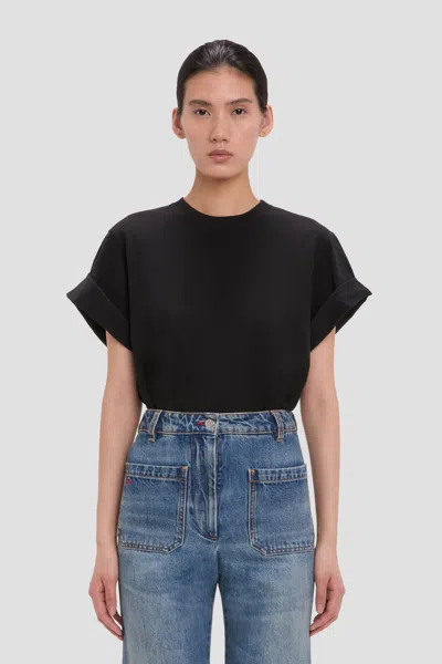 Victoria Beckham Tilly T-shirt In Black