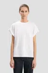 Victoria Beckham Tilly Cotton Jersey T-shirt In White