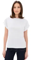 Victoria Beckham Tilly Cotton Jersey T-shirt In White