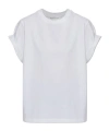 Victoria Beckham Tilly Cotton Jersey T-shirt In White