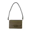 Victoria Beckham Tonal Mini Dorian Crossbody In Green