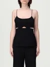 Victoria Beckham Cami Top With Cut-out Design And Spaghetti Straps