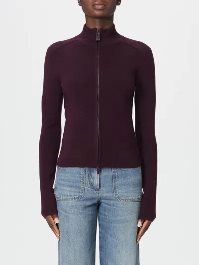 VICTORIA BECKHAM SWEATER VICTORIA VICTORIA BECKHAM WOMAN COLOR RED PURPLE,H45046103
