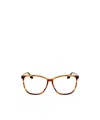 Victoria Beckham Tortoiseshell-effect Square Glasses In Multi