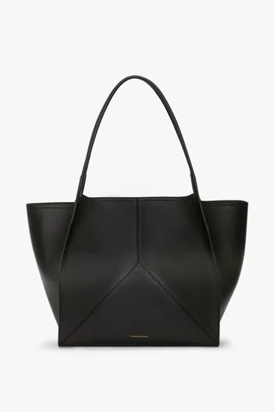 Victoria Beckham Travel Tote Bag In Black Leather