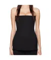 Victoria Beckham Tube Top Vest In Black