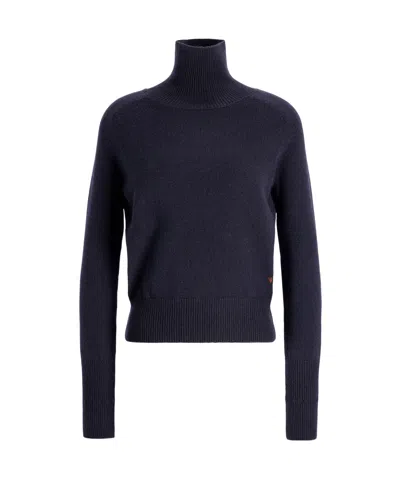 Victoria Beckham Turtleneck Sweater In Black