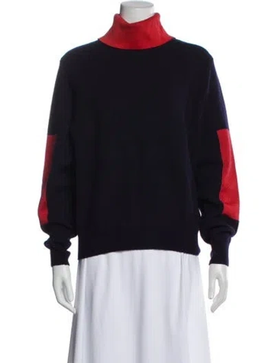 Pre-owned Victoria Beckham Turtleneck Sweater In Multi