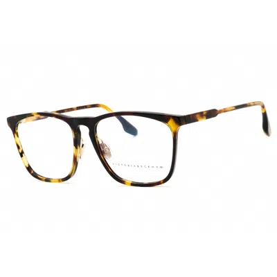 Victoria Beckham Unisex Brown Rectangular Eyeglass Frames Vb2601 In Multi