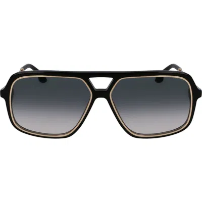 Victoria Beckham Sunglasses In Black