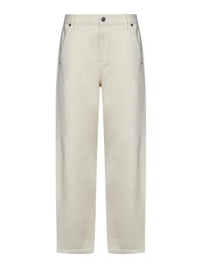Victoria Beckham Denim Jeans In White