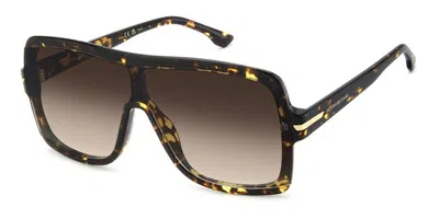 Victoria Beckham Vb 7003/s 086/ha Occhiali Da Sole Tartarugatishell Per Donna In Brown