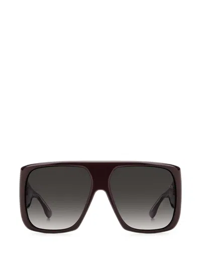 Victoria Beckham Vb 7007/s Lhf/9o Burgundy In Brown