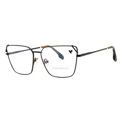 Victoria Beckham Vb2126001 Cat-eye Full Rim Eyeglasses In Black