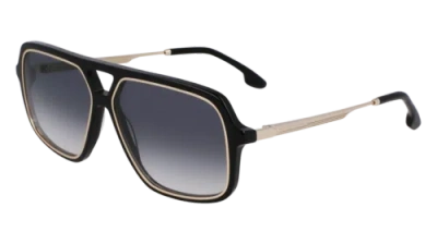 Pre-owned Victoria Beckham Vb246s 001 Black 58/13/140 Female Sunglasses
