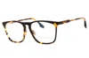 Victoria Beckham Unisex Brown Rectangular Eyeglass Frames Vb2601 In Multi