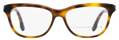 Victoria Beckham Vb2607 Rectangular Acetate Eyeglasses In Brown