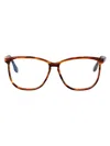Victoria Beckham Chocolate Smoke Acetate Glasses In Brown