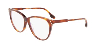 Victoria Beckham Vb2632 215 Men's Glasses Tortoiseshell Size 54 - Free Lenses - Blue Light Block Available In Brown
