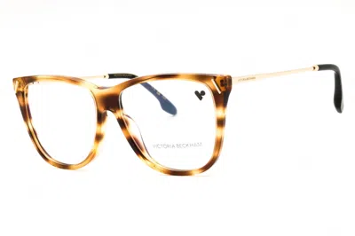 Victoria Beckham Vb2636 222 Blonde Havana 56mm In Brown