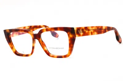 Victoria Beckham Vb2648 222 Blonde Havana 54mm In Brown