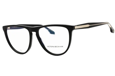 Victoria Beckham Vb2672 Black Oval Acetate Eyeglasses
