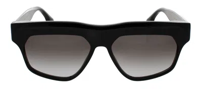 Victoria Beckham Vb603s 001 Rectangle Sunglasses In Multi