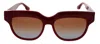 Victoria Beckham Wayfarer Sunglasses With Gradient Lenses In Multi