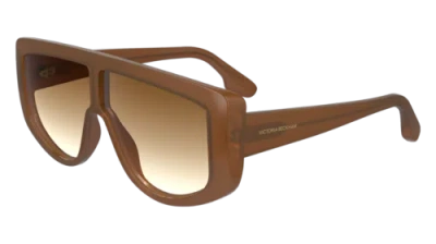 Pre-owned Victoria Beckham Vb664s 240 Caramel 61/05/145 Female Sunglasses
