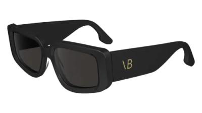 Pre-owned Victoria Beckham Vb670s 001 Black 54/17/145 Female Sunglasses