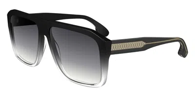 Victoria Beckham Black Plastic Sunglasses