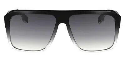 Pre-owned Victoria Beckham Vb671s Sunglasses Women Black/crystal 59mm 100% Authentic In Blue